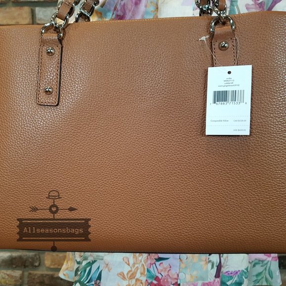 Kate Spade Cobble Hill Andee Shoulder Tote Ginger - Picture 4 of 11